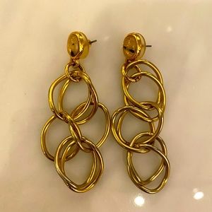 Gold Earrings *costume jewelry*